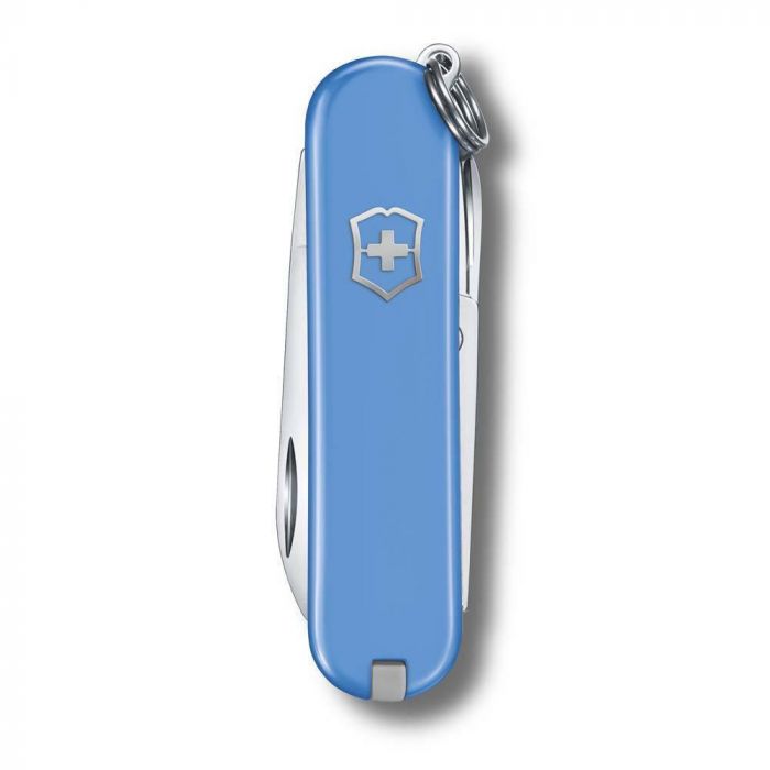 Нож Victorinox Classic SD Colors, Summer Rain (0.6223.28G) голубой, 7 функций 58мм