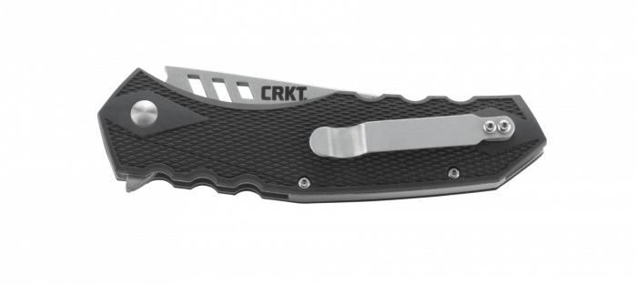 Складной нож CRKT Ruger® Follow-Through™, сталь 8Cr13MoV, рукоять термопластик GRN