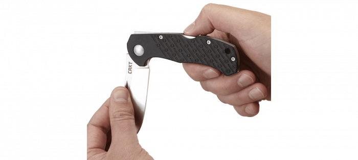 Складной нож CRKT Noma™, сталь 8Cr13MoV, рукоять термопластик GRN