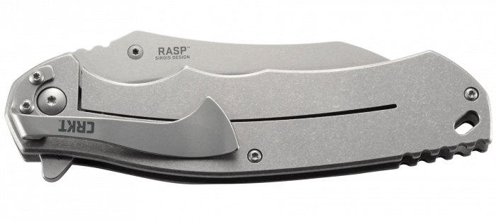 Складной нож CRKT RASP, сталь Aus-8, рукоять нержавеющая сталь 420J2